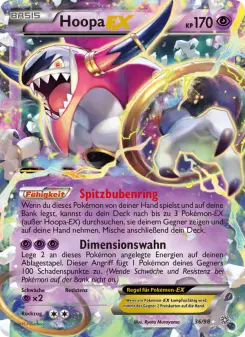 Pokémon-Karte Hoopa EX 036/098