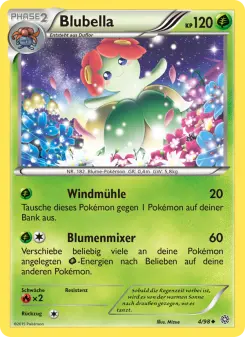 Pokémon-Karte Blubella 004/098