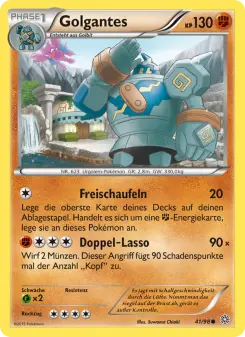 Pokémon-Karte Golgantes 041/098