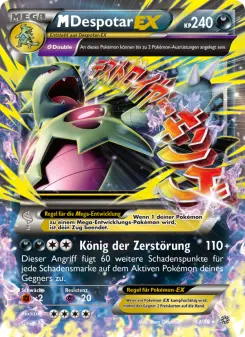 Pokémon-Karte M-Despotar EX 043/098