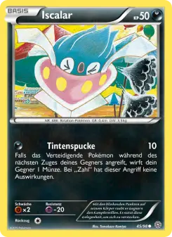 Pokémon-Karte Iscalar 045/098