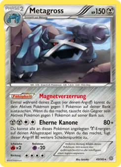 Pokémon-Karte Metagross 049/098