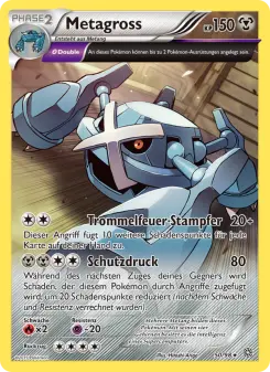Pokémon-Karte Metagross 050/098
