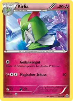 Pokémon-Karte Kirlia 053/098