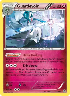 Pokémon-Karte Guardevoir 054/098