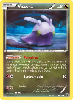 Pokémon-Karte Viscora 058/098