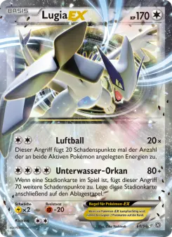 Pokémon-Karte Lugia EX 068/098