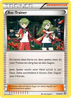 Pokémon-Karte AssTrainer 069/098