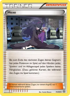Pokémon-Karte Hexe 075/098