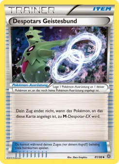 Pokémon-Karte Despotars Geistesbund 081/098
