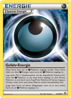 Pokémon-Karte GefahrEnergie 082/098