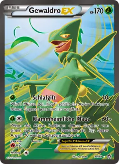 Pokémon-Karte Gewaldro EX 084/098