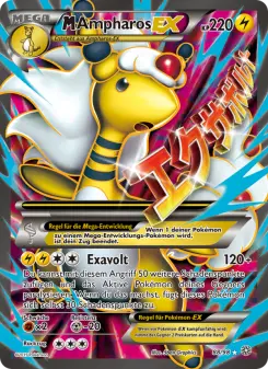Pokémon-Karte M-Ampharos EX 088/098