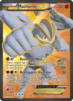 Pokémon-Karte Machomei EX 090/098