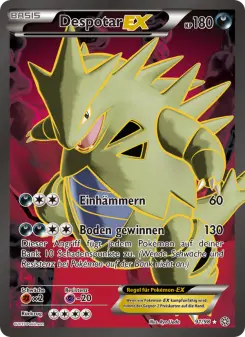 Pokémon-Karte Despotar EX 091/098