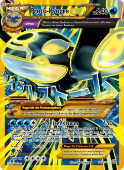 Pokémon-Karte ProtoKyogre EX 096/098