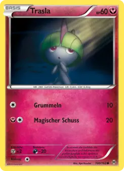 Pokémon-Karte Trasla 100/162