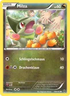 Pokémon-Karte Milza 108/162
