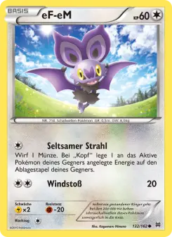 Pokémon-Karte eF-eM 132/162