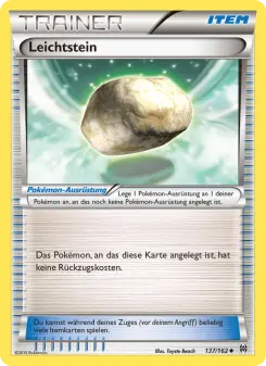 Pokémon-Karte Leichtstein 137/162