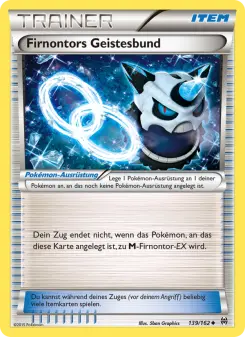 Pokémon-Karte Firnontors Geistesbund 139/162