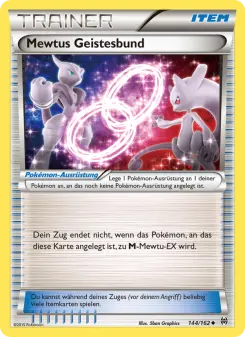 Pokémon-Karte Mewtus Geistesbund 144/162