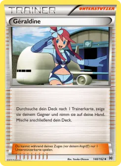 Pokémon-Karte Géraldine 148/162