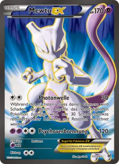 Pokémon-Karte Mewtu EX 157/162