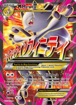 Pokémon-Karte M-Mewtu EX 160/162
