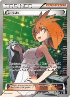 Pokémon-Karte Linette 161/162