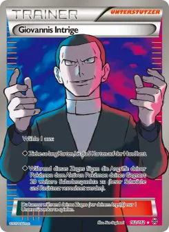 Pokémon-Karte Giovannis Intrige 162/162