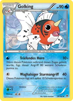 Pokémon-Karte Golking 028/162