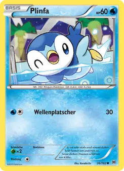 Pokémon-Karte Plinfa 036/162