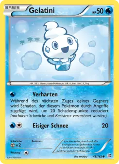 Pokémon-Karte Gelatini 043/162