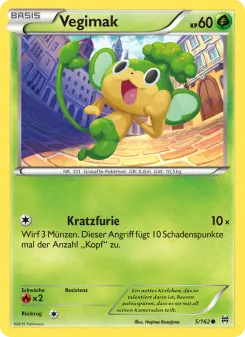 Pokémon-Karte Vegimak 005/162