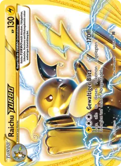 Pokémon-Karte Raichu-TURBO 050/162