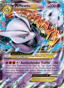 Pokémon-Karte M-Mewtu EX 063/162