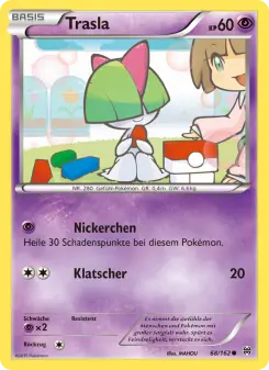 Pokémon-Karte Trasla 068/162