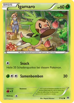 Pokémon-Karte Igamaro 007/162