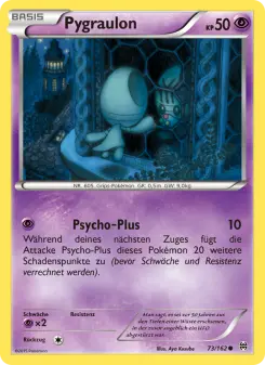 Pokémon-Karte Pygraulon 073/162