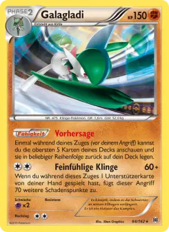 Pokémon-Karte Galagladi 084/162