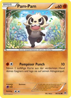 Pokémon-Karte Pam-Pam 086/162