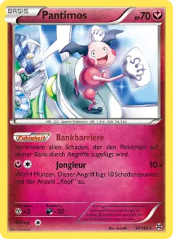 Pokémon-Karte Pantimos 097/162