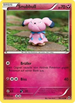 Pokémon-Karte Snubbull 098/162