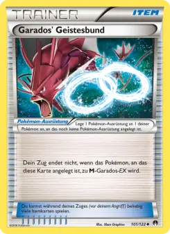 Pokémon-Karte Garados' Geistesbund 101/122