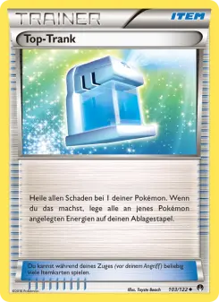 Pokémon-Karte Top-Trank 103/122