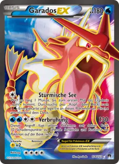 Pokémon-Karte Garados EX 114/122