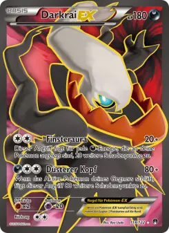 Pokémon-Karte Darkrai EX 118/122