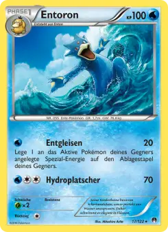 Pokémon-Karte Entoron 017/122