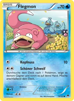 Pokémon-Karte Flegmon 019/122